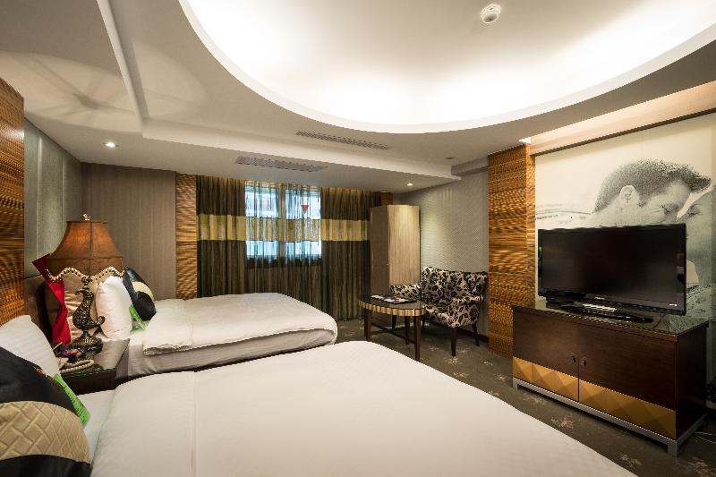 Taipei Lotty Hotel Bagian luar foto